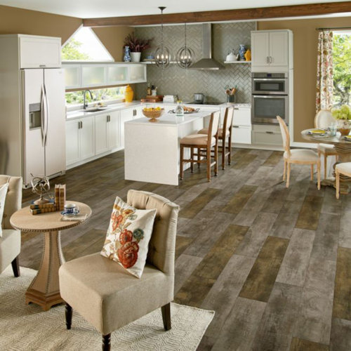 Armstrong Flooring Vivero Best Glue Homespun 9" x 48" x 2.5mm Luxury